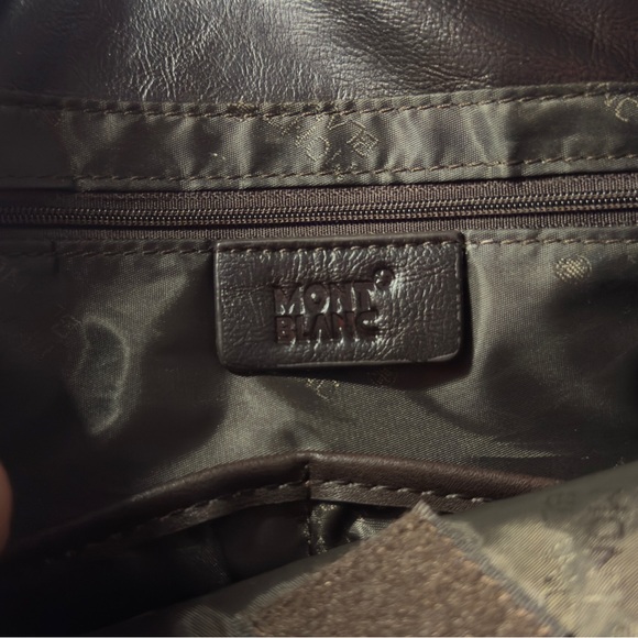 This is an authentic Montblanc messenger bag. Lightly used! - Picture 2 of 6
